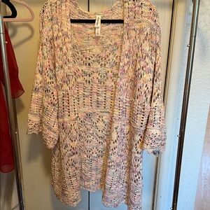 Bethany Mota Pastel Knit Women's Cardigan